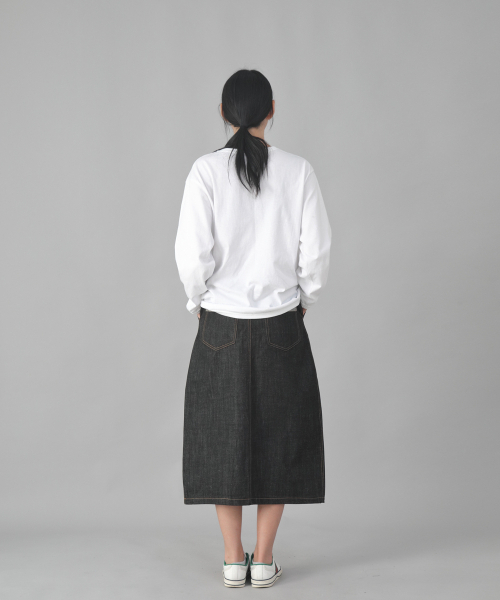 SAINTCREW(セントクルー)の「7PK デニムロングスカート 7PLS-1308 ブラックデニム(スカート・レディース・その他・MEDIUM/LARGE/X-LARGE)」の2枚目の写真