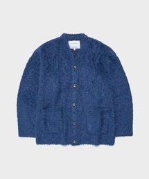 ザ・イノウエ・ブラザーズ ロイヤルアルパカ100% 長袖ニット 薄手 M 青 ザ・イノウエ・ブラザーズ ロイヤルアルパカ100% 長袖ニット 薄手 M 青