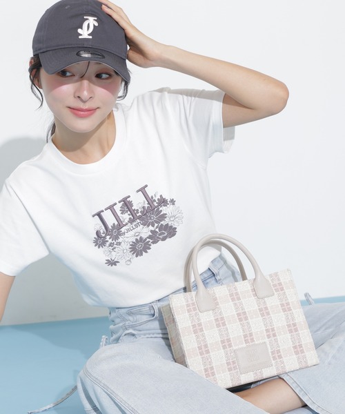 JILL by JILL STUART（ジルバイジルスチュアート）の「ツイードチェックトート（トートバッグ・レディース・ピンク/ブルー/ブラック・FREE）」の19枚目の写真