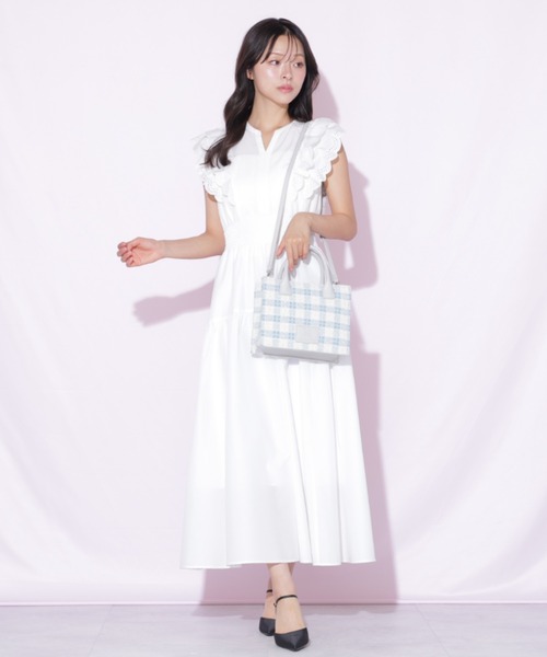 JILL by JILL STUART（ジルバイジルスチュアート）の「ツイードチェックトート（トートバッグ・レディース・ピンク/ブルー/ブラック・FREE）」の21枚目の写真