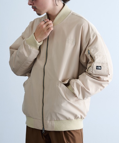 THE NORTH FACE】中綿ボンバージャケットMA-1 BOMBER JKT NJ3NP01C（MA