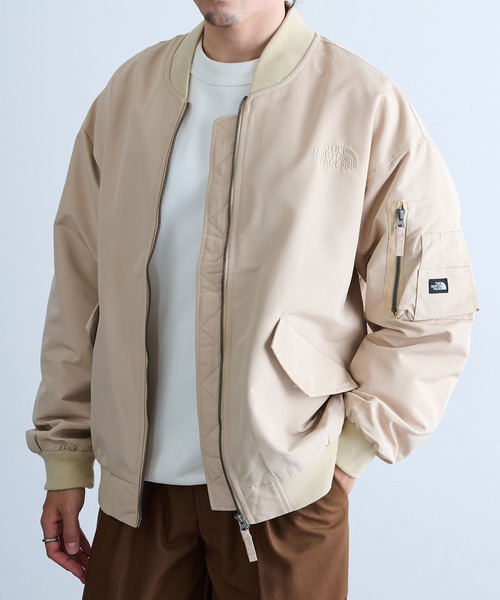 セール】【THE NORTH FACE】中綿ボンバージャケットMA-1 BOMBER JKT