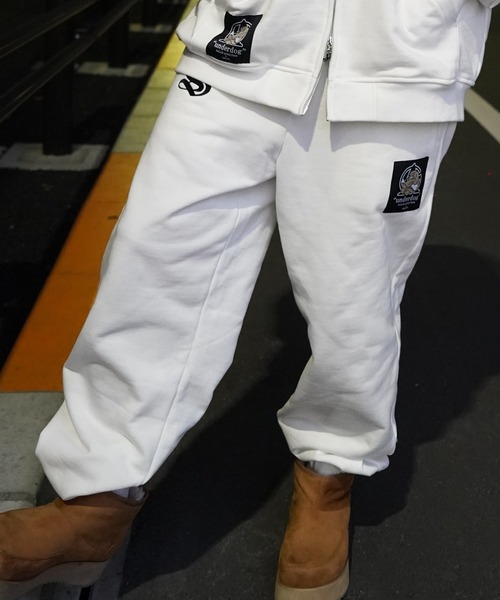 GALFY(ガルフィー)の「【別注】GA×GALFY-安心ロゴのスウェットパンツ(スウェットパンツ・メンズ・ホワイト/カモフラージュ/ブラック/ブラック系2・XL/L/S)」の8枚目の写真