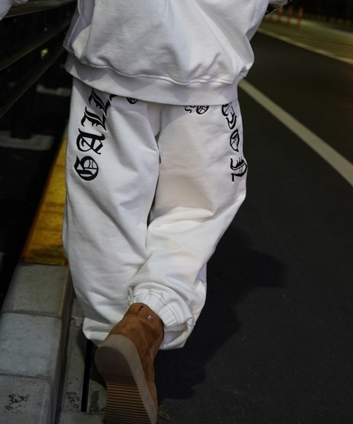 GALFY(ガルフィー)の「【別注】GA×GALFY-安心ロゴのスウェットパンツ(スウェットパンツ・メンズ・ホワイト/カモフラージュ/ブラック/ブラック系2・XL/L/S)」の10枚目の写真