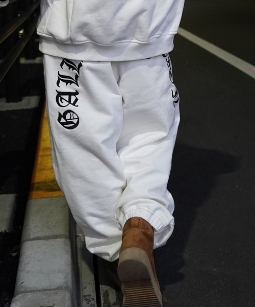 GALFY(ガルフィー)の「【別注】GA×GALFY-安心ロゴのスウェットパンツ(スウェットパンツ・メンズ・ホワイト/カモフラージュ/ブラック/ブラック系2・XL/L/S)」の11枚目の写真