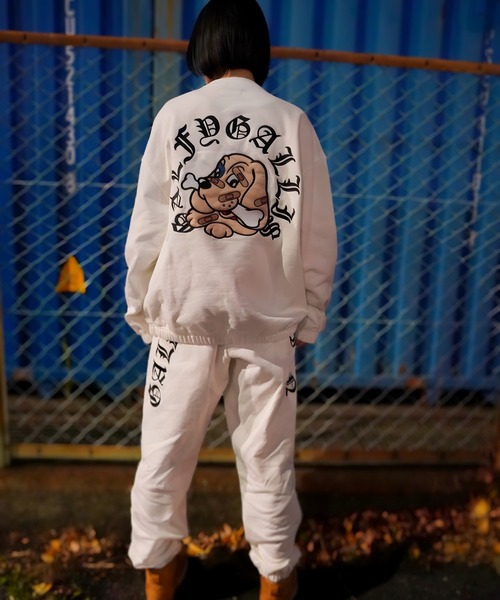 GALFY(ガルフィー)の「【別注】GA×GALFY-安心ロゴのスウェットパンツ(スウェットパンツ・メンズ・ホワイト/カモフラージュ/ブラック/ブラック系2・XL/L/S)」の19枚目の写真