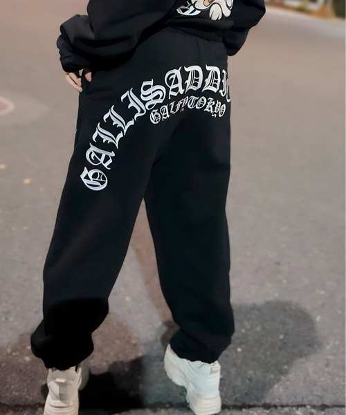 GALFY(ガルフィー)の「【別注】GA×GALFY-安心ロゴのスウェットパンツ(スウェットパンツ・メンズ・ホワイト/カモフラージュ/ブラック/ブラック系2・XL/L/S)」の21枚目の写真