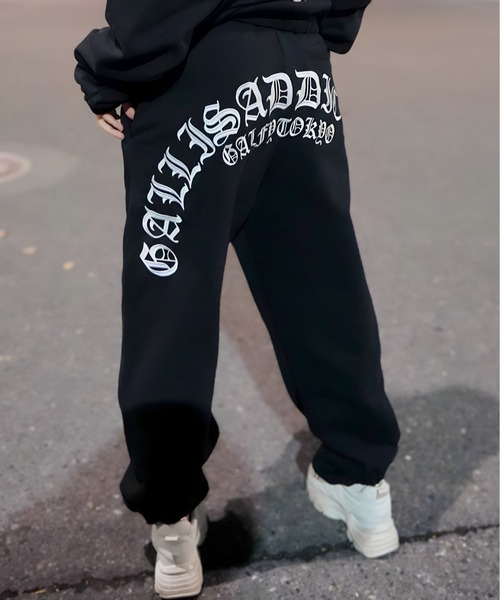 GALFY(ガルフィー)の「【別注】GA×GALFY-安心ロゴのスウェットパンツ(スウェットパンツ・メンズ・ホワイト/カモフラージュ/ブラック/ブラック系2・XL/L/S)」の22枚目の写真