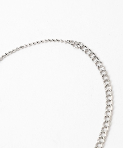 HARE（ハレ）の「ミックスチェーンラリエットネックレス(HARE)（ネックレス・レディース・シルバー・FREE）」の10枚目の写真