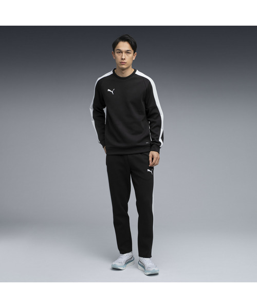PUMA(プーマ)の「PUMA プーマ メンズ トレーニング プーマ ボルテージ スウェット トップ PUMA(スウェット・メンズ・ヘザーグレー/ブラック・XX-LARGE/X-LARGE/LARGE/MEDIUM/SMALL)」の4枚目の写真