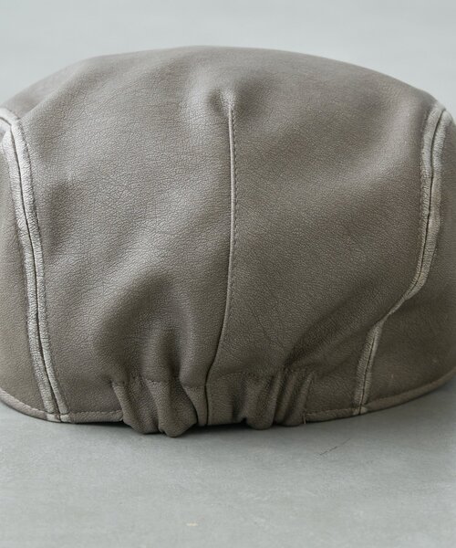 CIAOPANIC TYPY（チャオパニックティピー）の「【UNISEX】レザーハンチング（ハット・レディース・ブラウン/グレー・ONE SIZE）」の17枚目の写真