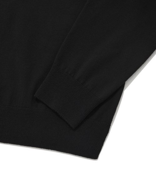 COVERNAT(カバーナット)の「ベーシックカラー ニット ブラック(ニット/セーター・レディース・その他・S/M/L/XL)」の6枚目の写真