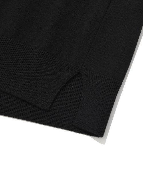 COVERNAT(カバーナット)の「ベーシックカラー ニット ブラック(ニット/セーター・レディース・その他・S/M/L/XL)」の7枚目の写真