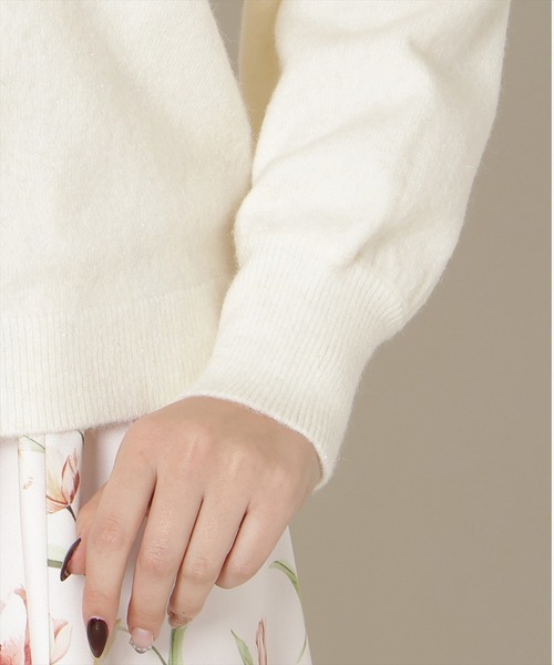 WILLSELECTION（ウィルセレクション）の「ミドルゲージカーディガン（カーディガン/ボレロ・レディース・オフホワイト/ブルー/ピンク/ライトグレー・FREE）」の11枚目の写真