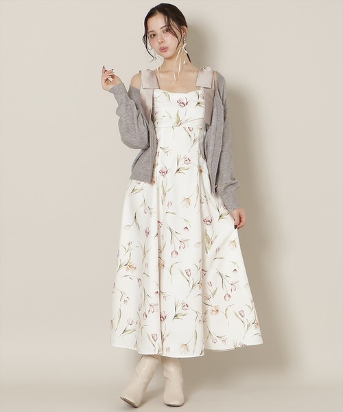 WILLSELECTION（ウィルセレクション）の「ミドルゲージカーディガン（カーディガン/ボレロ・レディース・オフホワイト/ブルー/ピンク/ライトグレー・FREE）」の20枚目の写真