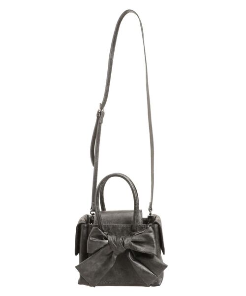 EMODA（エモダ）の「リボンボックスバッグ（ハンドバッグ・レディース・ブラウン/ブラック/ブルー・FREE）」の18枚目の写真