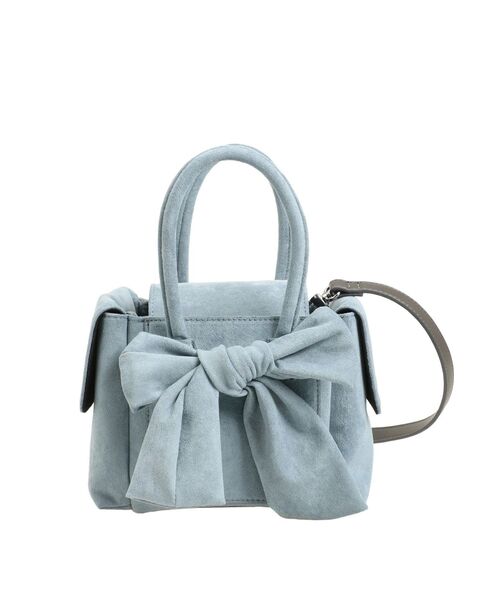 EMODA（エモダ）の「リボンボックスバッグ（ハンドバッグ・レディース・ブラウン/ブラック/ブルー・FREE）」の19枚目の写真