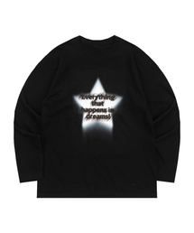 FAINT STAR LONG SLEEVE (BLACK)