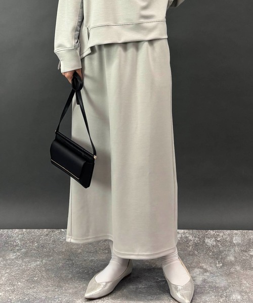 NICOLE white（ニコルホワイト）の「【セットアイテム】プルオーバー×タイトスカート（ワンピース・レディース・グリーン/ライトグレー/チャコールグレー/ブラック・FREE）」の11枚目の写真