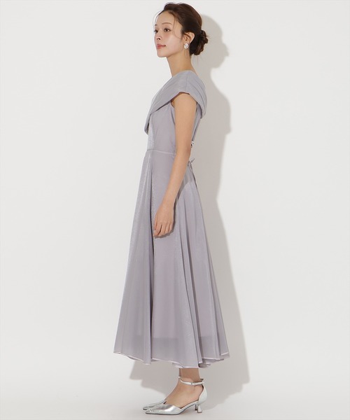 AND COUTURE（アンドクチュール）の「チュールカシュクールドレス（ドレス・レディース・ブラック/ライトグレー/ピンク・FREE）」の10枚目の写真