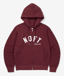 NOFT オールデイ フードジップアップ [バーガンディ]