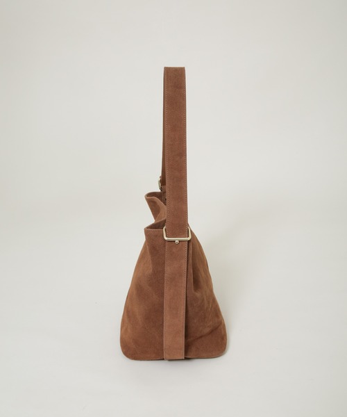 AULENTTI/スエードワンショルダーバッグ（ショルダーバッグ