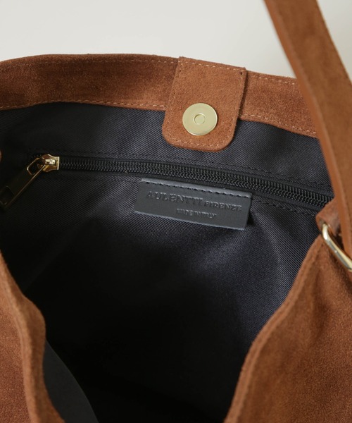 AULENTTI/スエードワンショルダーバッグ（ショルダーバッグ