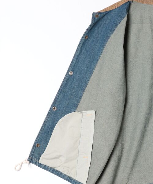Champion(チャンピオン)の「【Champion/チャンピオン】直営限定コレクション メンズ コーチジャケット(その他アウター・メンズ・ブルー系その他2/ブルー系その他・SMALL/MEDIUM/LARGE/X-LARGE)」の4枚目の写真