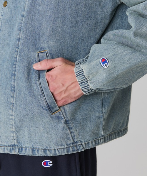 Champion（チャンピオン）の「【Champion/チャンピオン】直営限定コレクション メンズ コーチジャケット（その他アウター・メンズ・ブルー系その他2/ブルー系その他・SMALL/MEDIUM/LARGE/X-LARGE）」の8枚目の写真