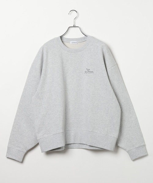 LEPSIM（レプシィム）の「アソートプリント裏毛スウェット　637684（スウェット・レディース・グレー/ネイビー/イエロー・FREE）」の18枚目の写真