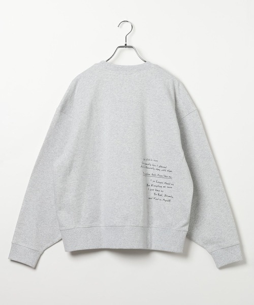 LEPSIM（レプシィム）の「アソートプリント裏毛スウェット　637684（スウェット・レディース・グレー/ネイビー/イエロー・FREE）」の7枚目の写真