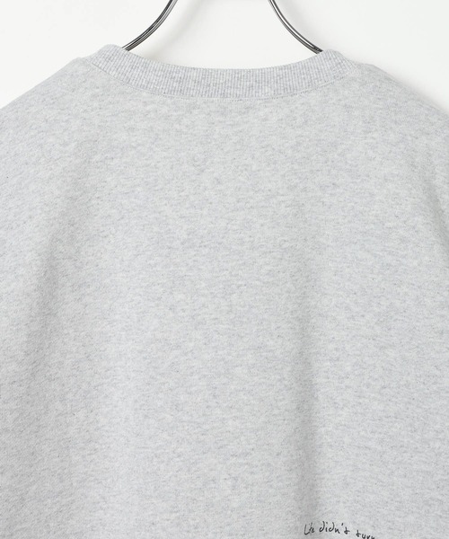 LEPSIM（レプシィム）の「アソートプリント裏毛スウェット　637684（スウェット・レディース・グレー/ネイビー/イエロー・FREE）」の17枚目の写真