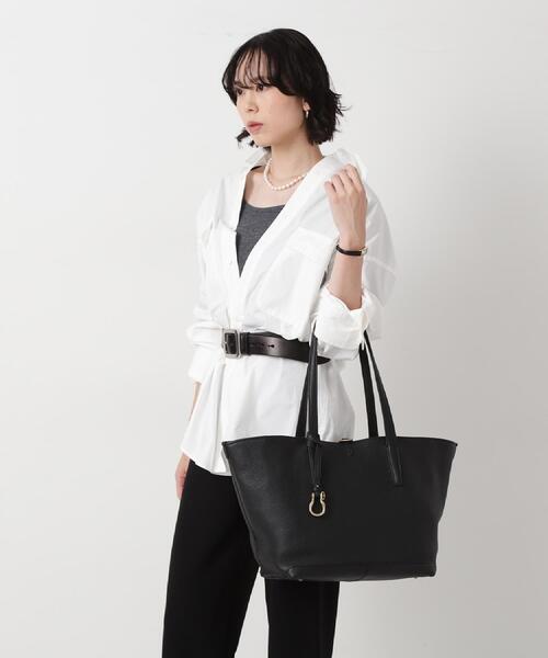 TOFF&LOADSTONE（トフアンドロードストーン）の「Serene（セリーン）（トートバッグ・レディース・ブラウン系その他2/ホワイト系/ブラック・00）」の5枚目の写真