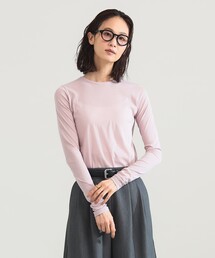 Demi-Luxe BEAMS | コットン ハイツイストシアー Tシャツ(Tシャツ/カットソー)