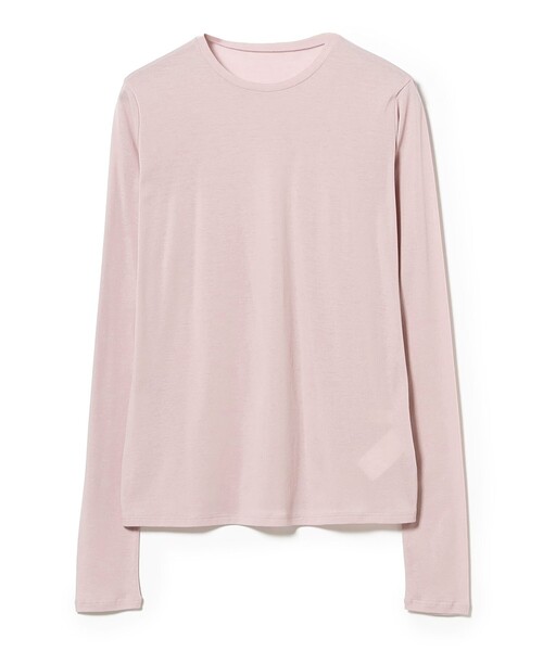 Demi-Luxe BEAMS（デミルクス ビームス）の「コットン ハイツイストシアー Tシャツ 26SS［接触冷感］（Tシャツ/カットソー・レディース・ホワイト/ミント/ピンク・ONE SIZE）」の21枚目の写真