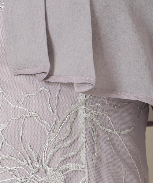 WILLSELECTION(ウィルセレクション)の「フロントスリットフレアブラウス×フレアレースキャミワンピース(ドレス・レディース・ラベンダー/ブラック/ピンク・FREE)」の16枚目の写真