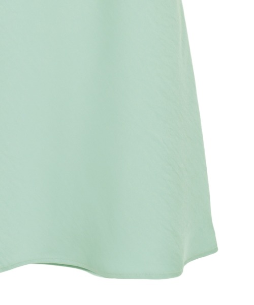 YECCA VECCA（イェッカヴェッカ）の「サテンフレアスカート（スカート・レディース・ベージュ/ミント/アイボリー・FREE）」の19枚目の写真