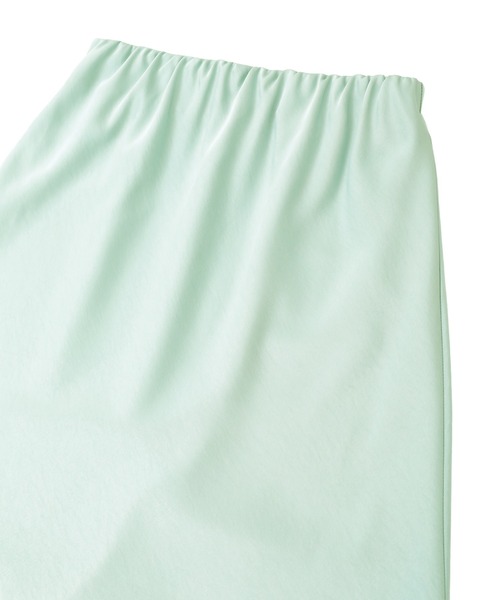 YECCA VECCA（イェッカヴェッカ）の「サテンフレアスカート（スカート・レディース・ベージュ/ミント/アイボリー・FREE）」の20枚目の写真