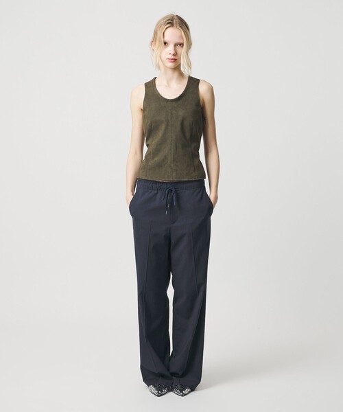 ATTISESSION（アティセッション）の「＜ATTISESSION＞ストレート トラウザー ストライプ（その他パンツ・レディース・ネイビー・36/38）」の13枚目の写真