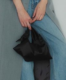 anuans | ノットサテンバッグ(ハンドバッグ)