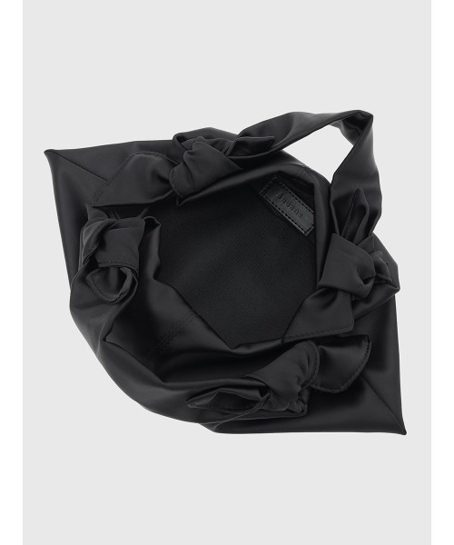 anuans（アニュアンス）の「ノットサテンバッグ（ハンドバッグ・レディース・ブラウン/ホワイト/ブラック・FREE）」の20枚目の写真