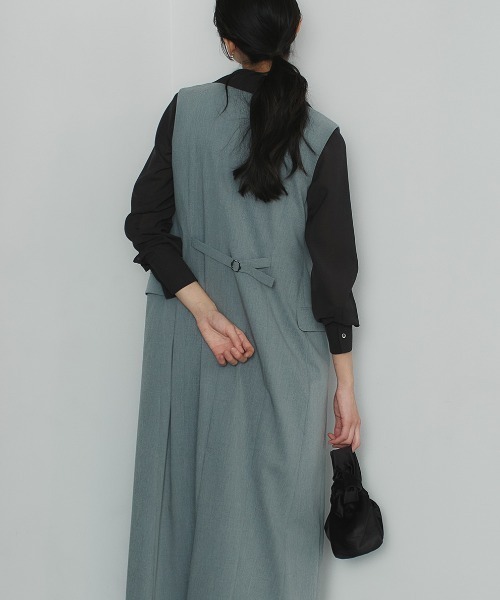 anuans（アニュアンス）の「ノットサテンバッグ（ハンドバッグ・レディース・ブラウン/ホワイト/ブラック・FREE）」の7枚目の写真