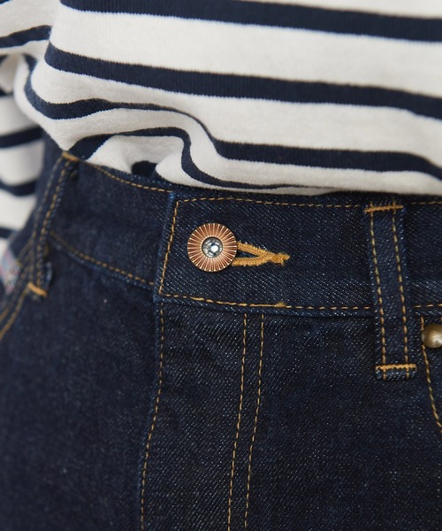 My Fav. CHILD WOMAN(マイファブチャイルドウーマン)の「11.36OZムラ糸デニム ショートパンツ(デニムパンツ・レディース・ネイビー・36/38)」の15枚目の写真