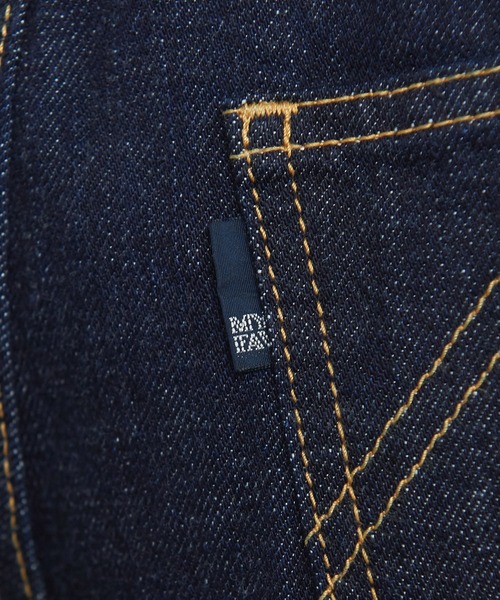 My Fav. CHILD WOMAN(マイファブチャイルドウーマン)の「11.36OZムラ糸デニム ショートパンツ(デニムパンツ・レディース・ネイビー・36/38)」の11枚目の写真