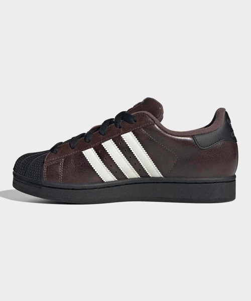 adidas（アディダス）の「スーパースターII / SUPERSTAR II / アディダスオリジナルス adidas Originals（スニーカー・レディース・ブラウン・22.0cm/22.5cm/23.0cm/23.5cm/24.0cm/24.5cm/25.0cm/25.5cm/26.0cm/26.5cm/27.0cm/27.5cm/28.0cm）」の3枚目の写真