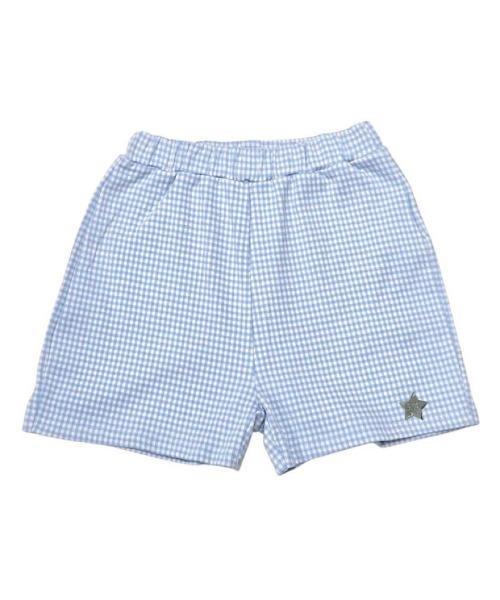 lilLilly（リルリリー）の「ギンガムショートパンツ（その他パンツ・レディース・ピンク/ブラック/ブルー・FREE）」の5枚目の写真