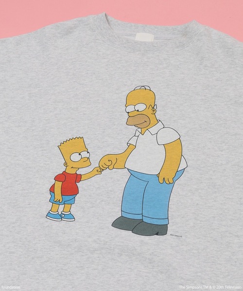 The Simpsons（ザ・シンプソンズ）の「(THE SIMPSONS)BIG SWEAT（スウェット・レディース・グレー/ブラック・ONE SIZE）」の22枚目の写真