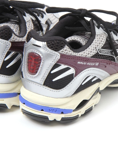 A part by（アパートバイ）の「【セレクト】MIZUNO_WAVE RIDER（スニーカー・レディース・シルバー/ブラック・MEDIUM/LARGE）」の16枚目の写真