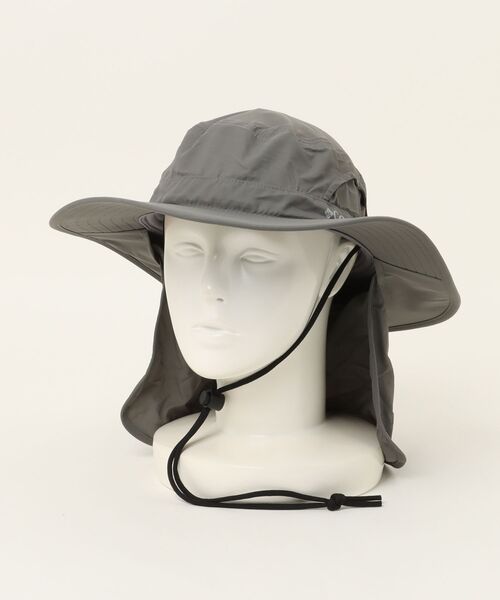 Columbia(コロンビア)の「columbia/コロンビア ハット Coolhead Zero IV Booney クールヘッドゼロ IVブーニー CU4539(ハット・メンズ・ダークグレー/ベージュ・S/M/L/XL)」の4枚目の写真