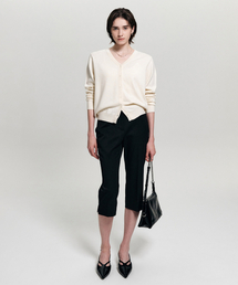 LOOKAST（ルックキャスト）の「カレンカプリパンツ_ブラック / KAREN CAPRI PANTS_BLACK（その他パンツ）」